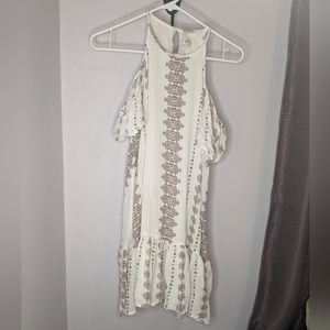O'Neill boho cold shoulder dress